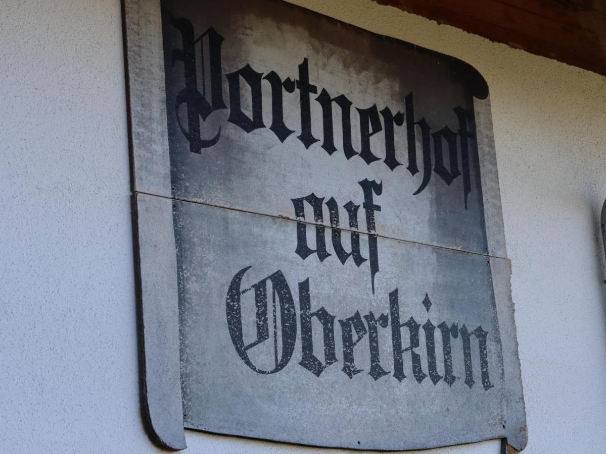 Apartmán Portnerhof Auf Oberkirn Schenna Exteriér fotografie